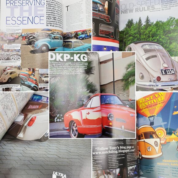 Ultra VW Magazine 2015 Volkswagen Bug DKP Ghia Notchback Cars w/ Calendar - Picture 5 of 10